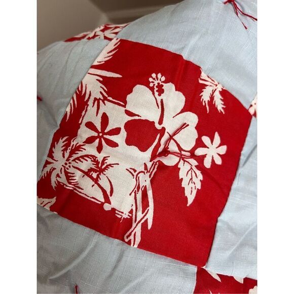 Vintage Tiki Hawaiian Quilt - HTF - Picture 5 of 7